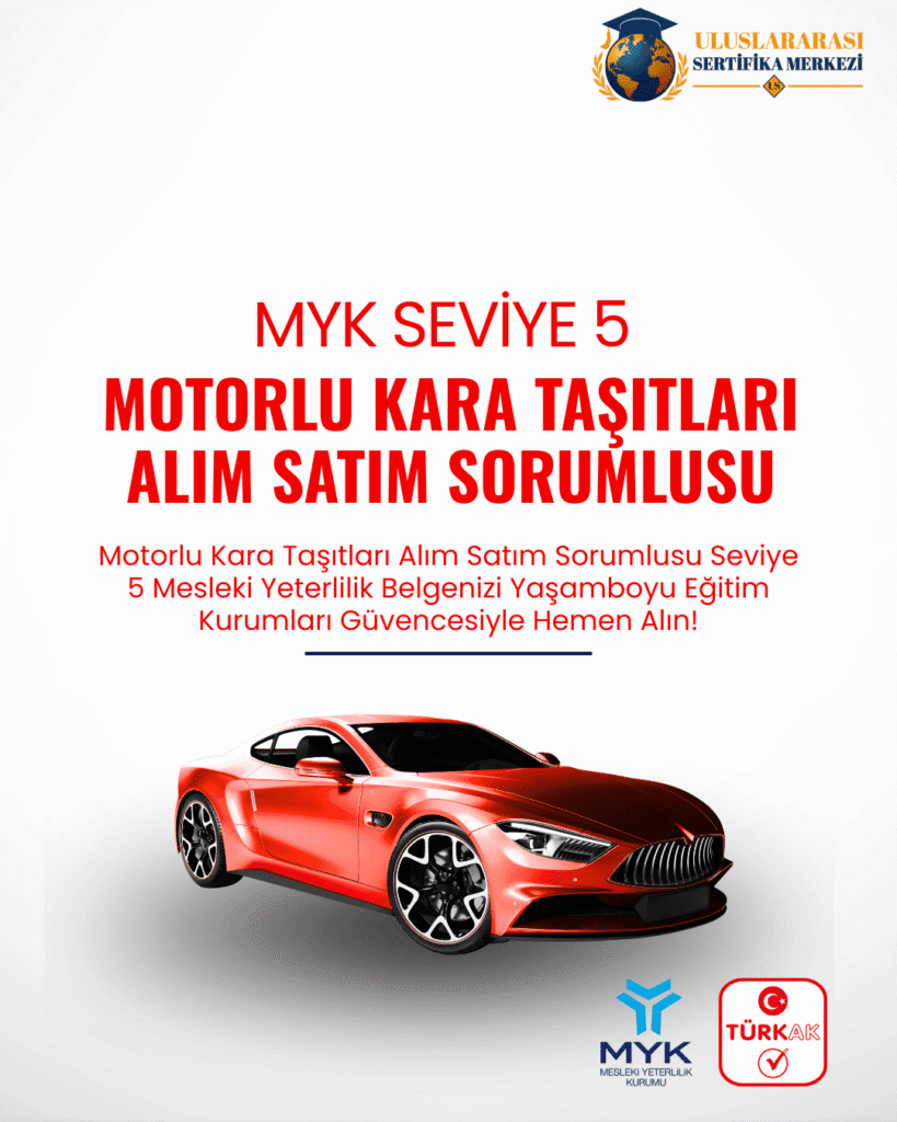 Motorlu Kara Taşıtları Alım Satım Sorumlusu